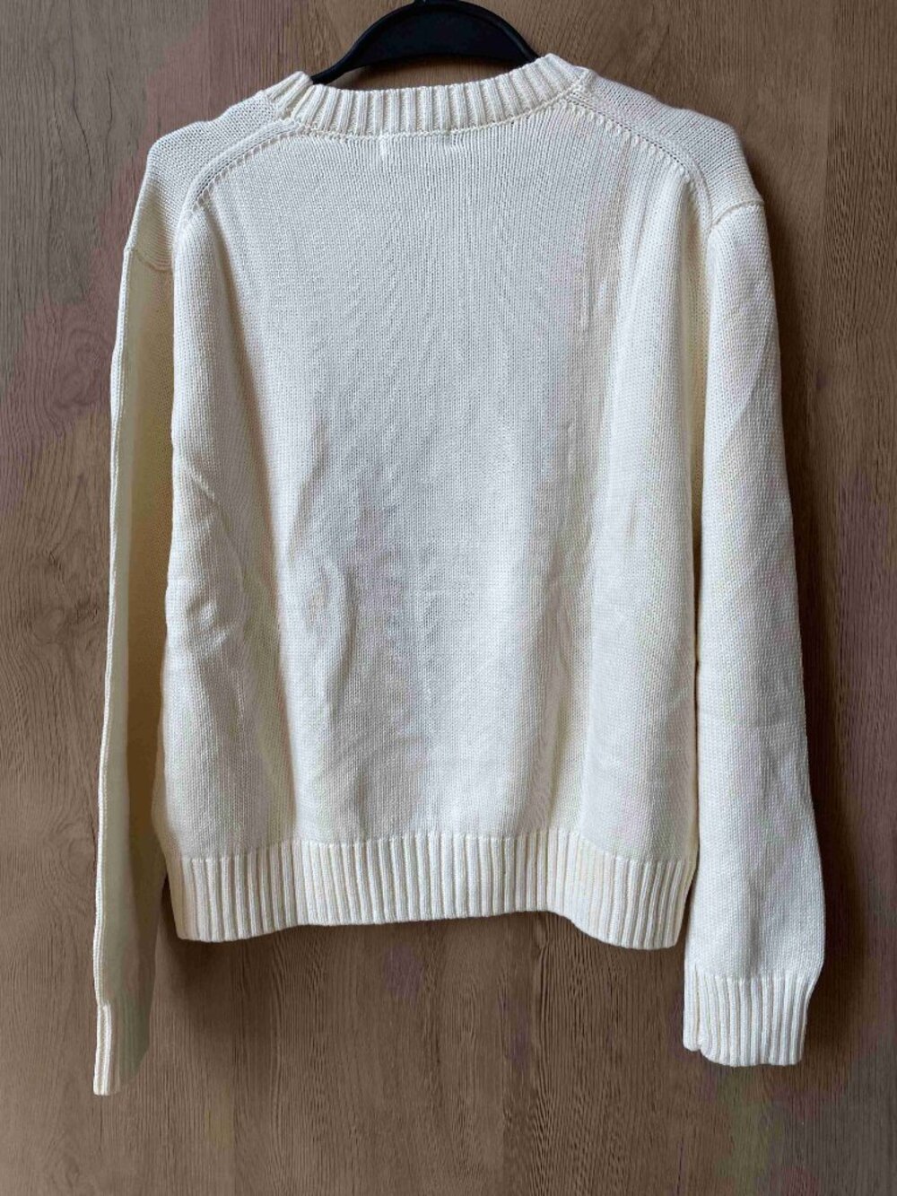 Polo Ralph Lauren Golf Bear Embroidered Cream Sweater - Picture 5 of 5